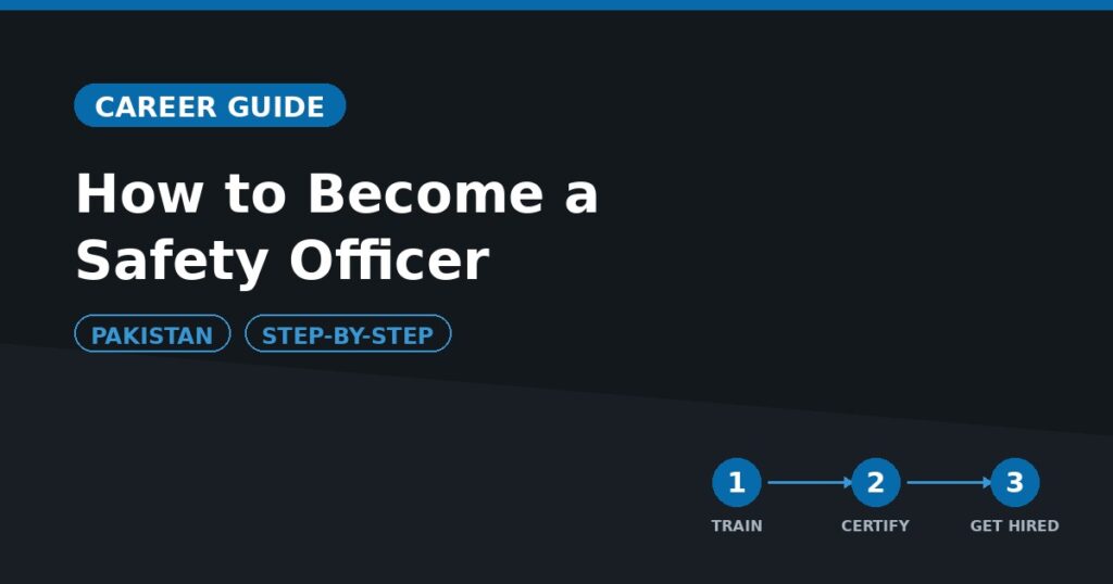 How to become a Safety Officer in Pakistan - step-by-step career guide