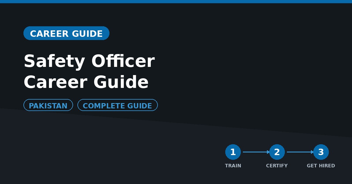 How to become a Safety Officer in Pakistan - complete career guide